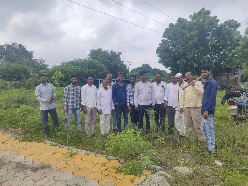 वृक्षलागवड उपक्रम – स्मशानभूमी परिसर